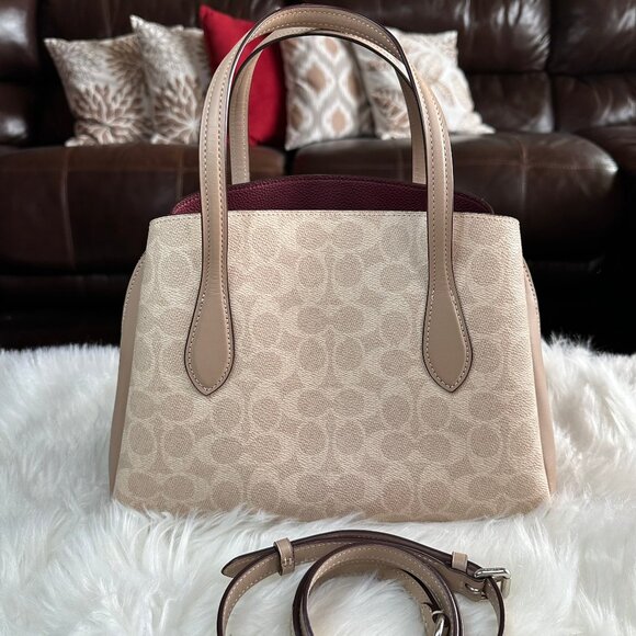 RARE Coach Disney x Coach Limited Edition Satchel In Signature Canvas - Picture 7 of 17